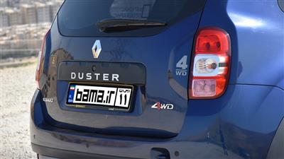 طراحی چراغ ها در نمای عقب رنو داستر